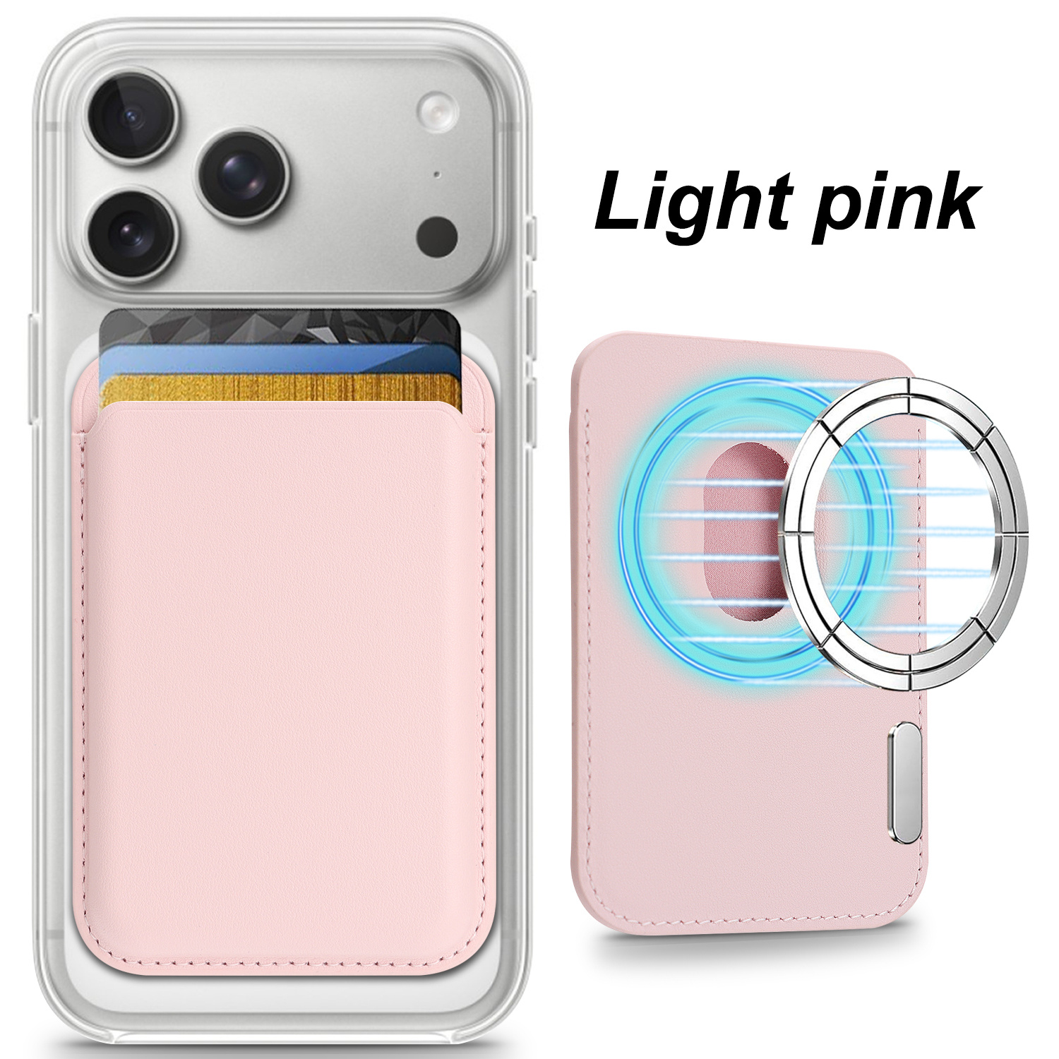 TEMU Phone Case: Luxury For Magsafe Magnetic Synthetic Leather Wallet Case For Iphone 1