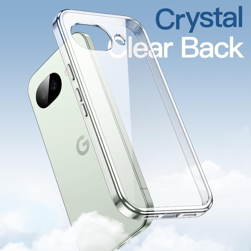 TEMU Phone Case: Case For Google Pixel 10a, Shockproof Bumper Protective Phone Cover, Anti-scratch Hard Pc Back (clear)