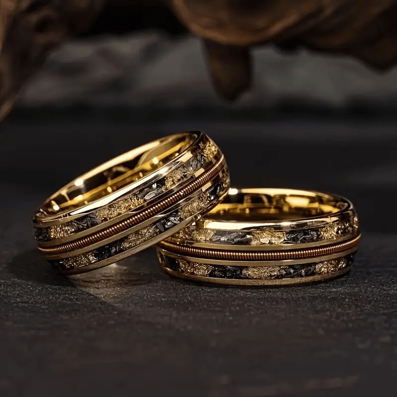 9pcs set universal for men and women rotating stainless steel watch band plated with 18k golden an amazing gift Product details 15