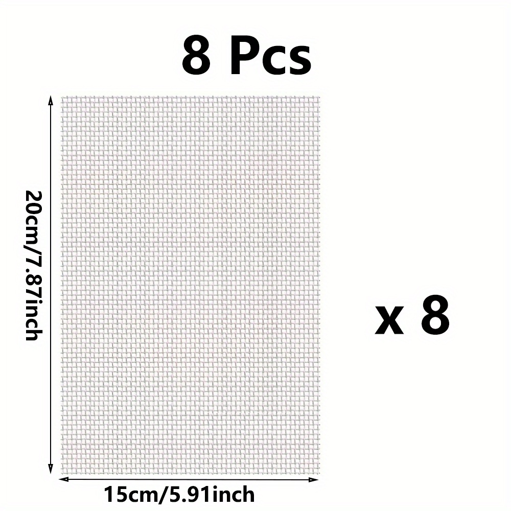 Stainless Steel Repair Mesh - Universal Plastic Crack Repair Metal Mesh, 5/8pcs/set High Temperature Resistant For Bumper, Kayak And Welding Work - Efficient Pre-making Tool Kit
