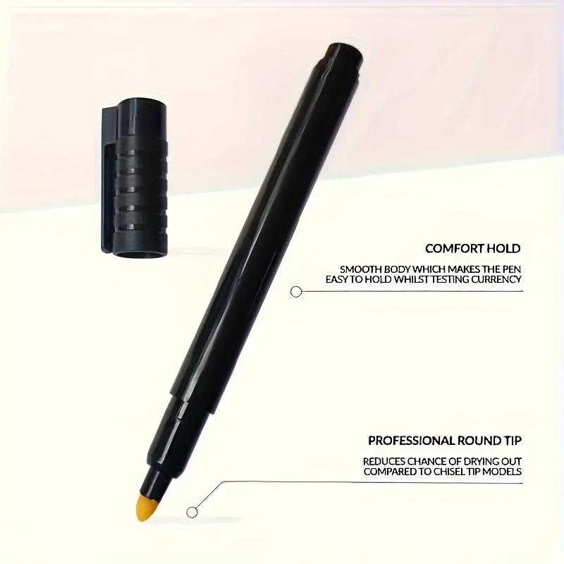 Stylo compact à base d'eau pour détecter la monnaie, idéal pour vérifier l'authenticité des objets de valeur