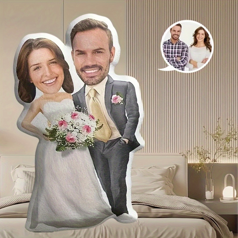 almohada peluche personalizada diseño realista Temu Dominican