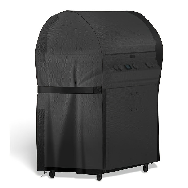 E-shop Einteilige 30-Zoll Grillabdeckung mit Kordelzug – Passend für die meisten Marken wie , , , usw. – 210D Oxford Outdoor-Schutzabdeckung,