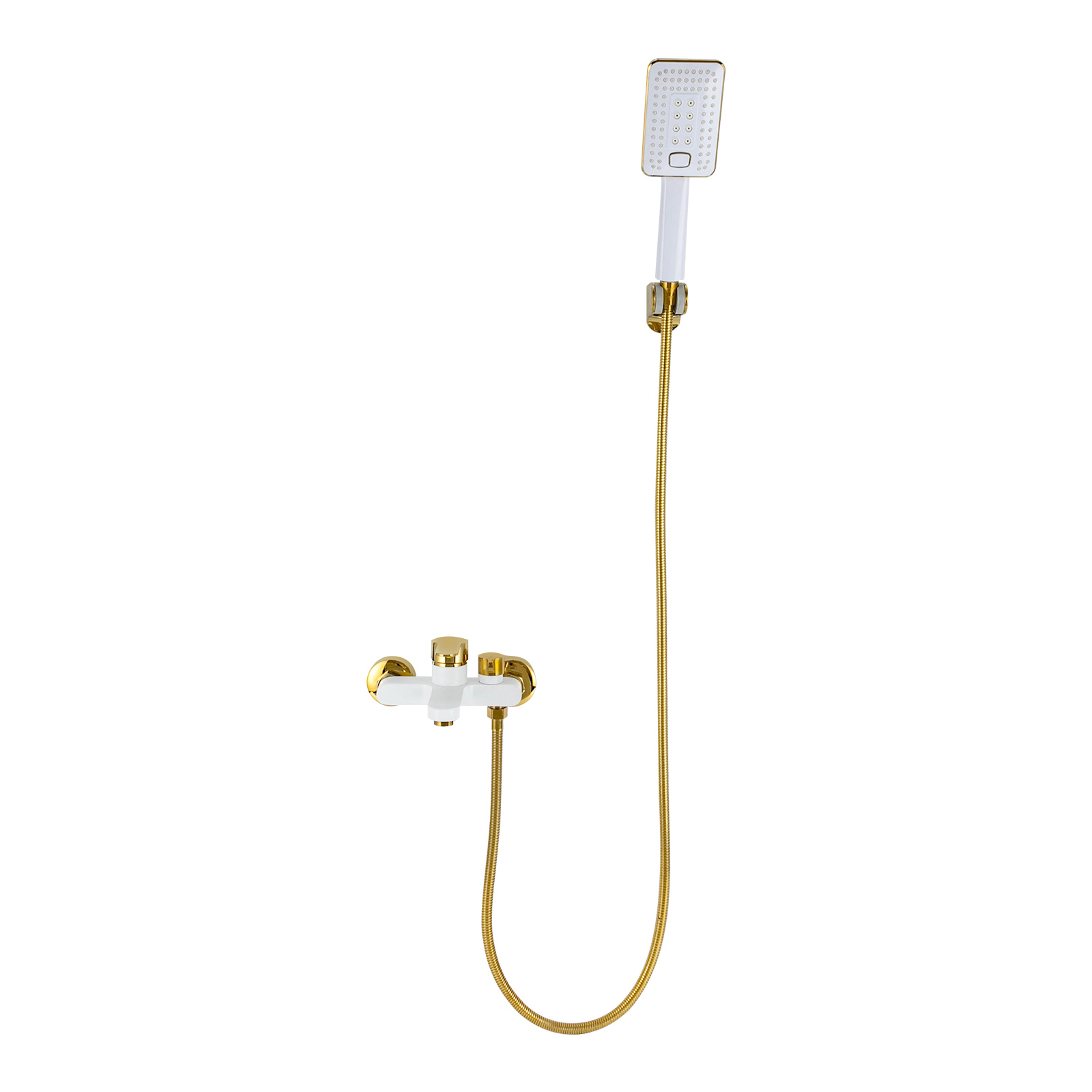 Image of 2 Water Outlet Ways Bath Tap With Hand Shower, Indoor Bath Mixer Tap For Bathroom, 1. 5m/4. 92ft Hose Length Shower Set For Hotels, Bathing , Swimming Pools, Gyms, Beauty Salons, Or Homes For Bathing