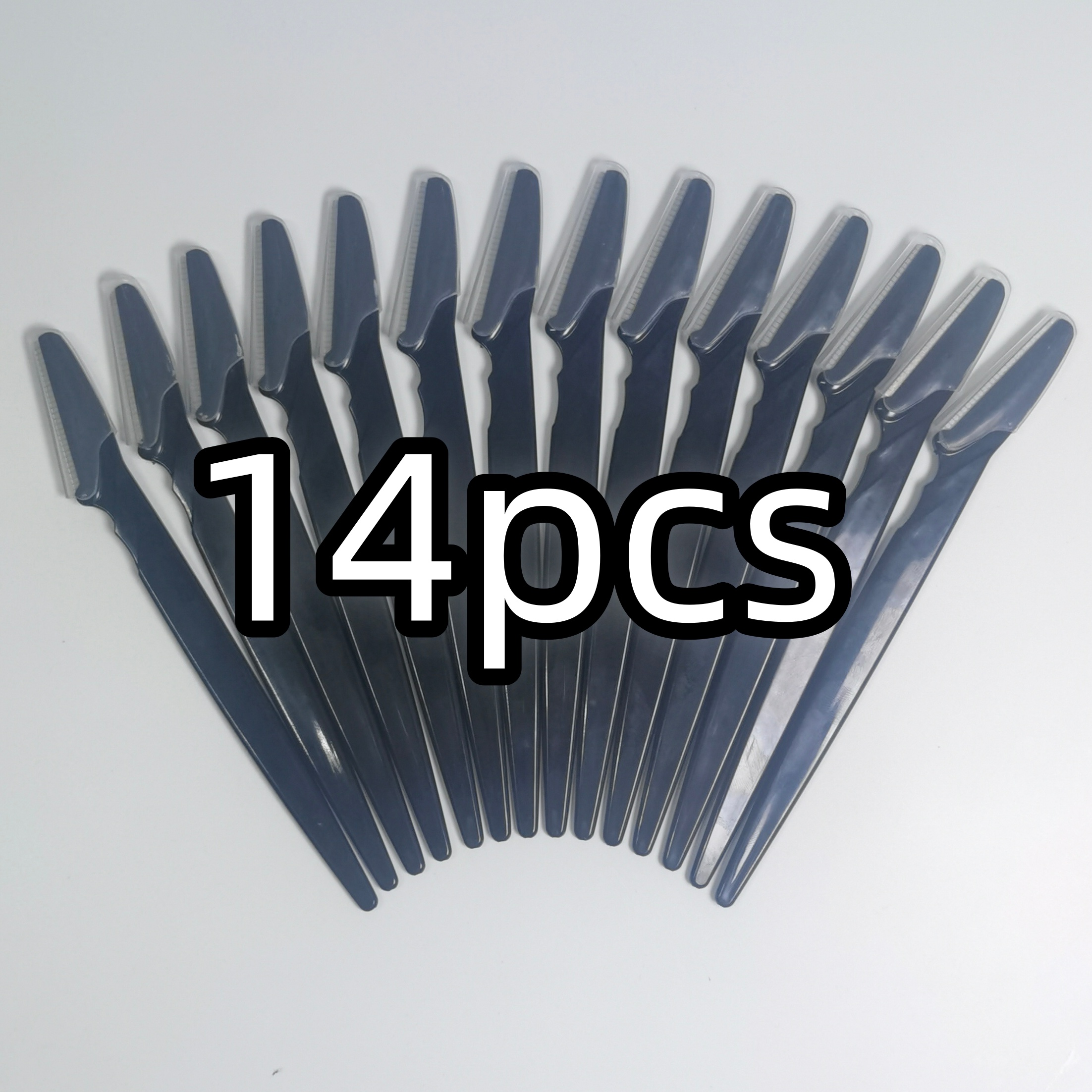Image of 14pcs Beauty Tools - Women And Men Facial Shaving Razors, Eyebrow And Facial Hair Trimming, Women And Men Facial Depilation, Facial Shaving Razors