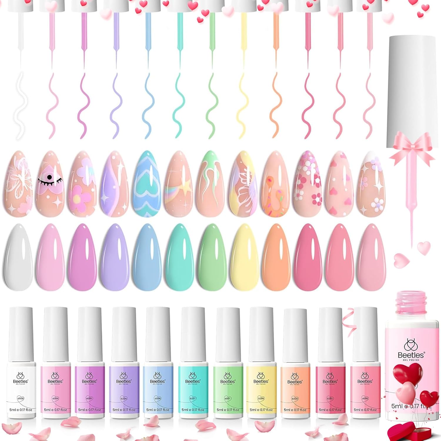 nail color sold on Temu United States