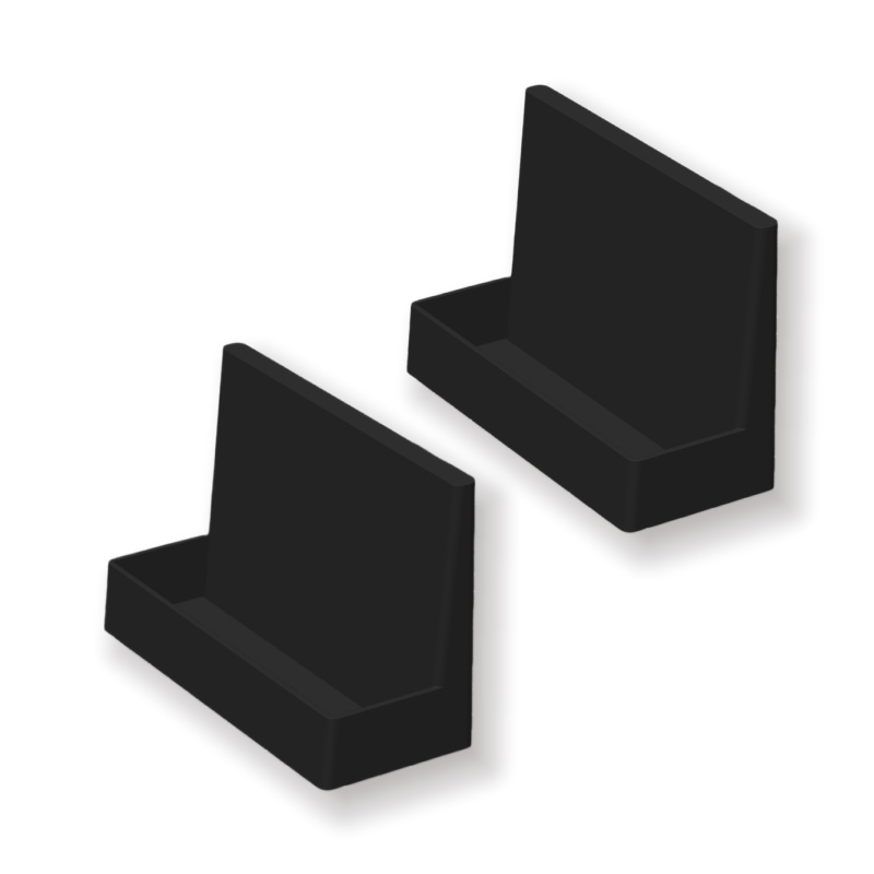 TEMU 2pcs Supports Verticaux A6 pour Flyers/Posters, Supports de Rangement de Bureau Imprimés en 3D, Organisateur de Bureau Élégant pour Bureau,