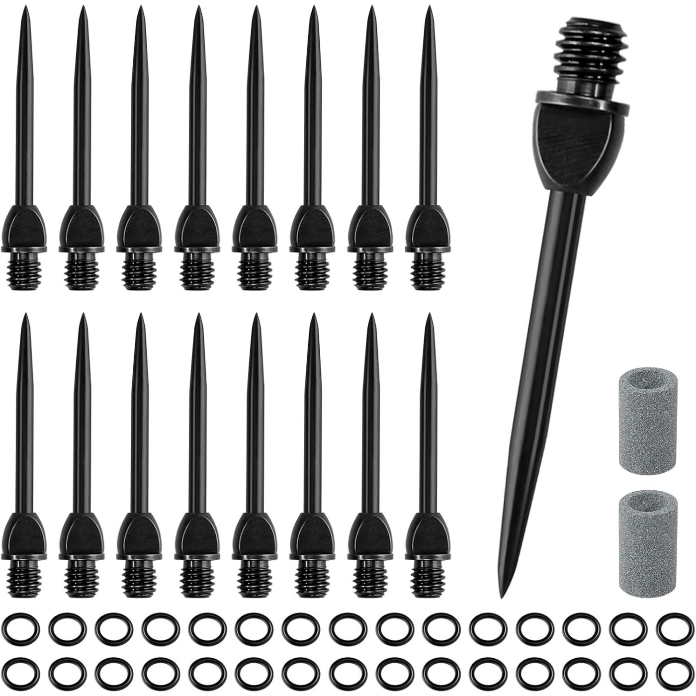 16 stuks stalen conversiepunten voor dartpijlen