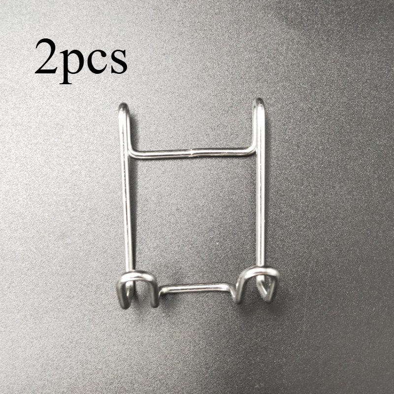 2pcs Bathroom Shelf Auxiliary Hook - Durable Shaver Holder, Practical Bathroom Hook, Perfect For Storing Razors, Towels, And Clothing, Utility Hooks