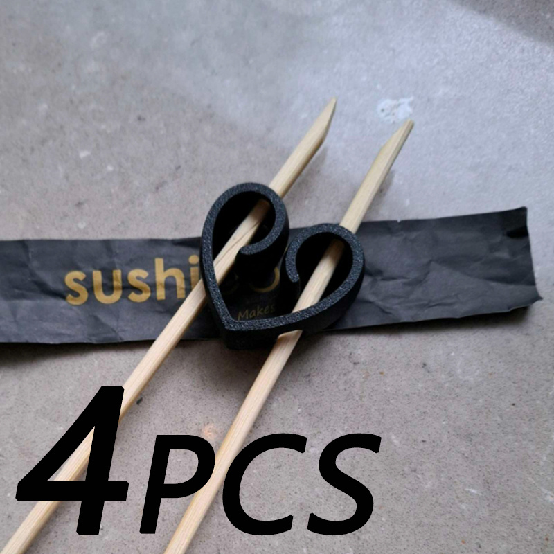 E-shop 1/4 Stäbchenhilfe | Langlebiges Hartplastik-Küchenutensil, perfektes einzigartiges Geschenk für Weihnachten, Valentinstag, Neujahr | Praktisches