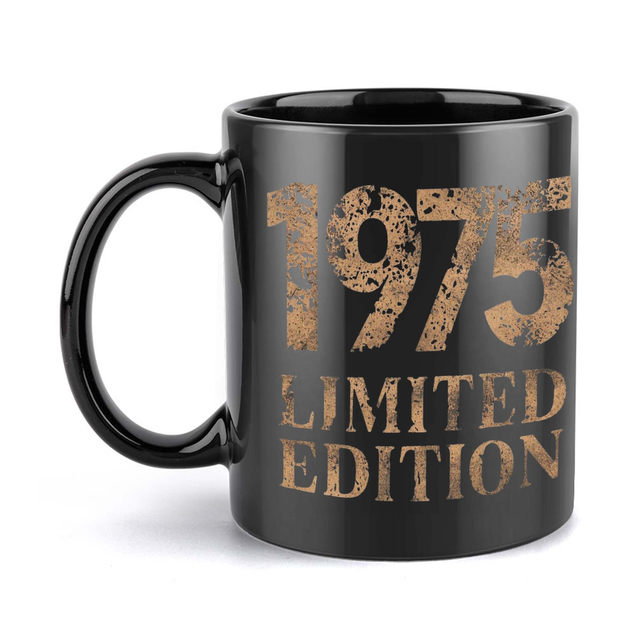 TEMU 1pc, 1975 Edition Mug, 11 Ounce, Holiday Gift, Birthday Present, Christmas Present, Summer Present