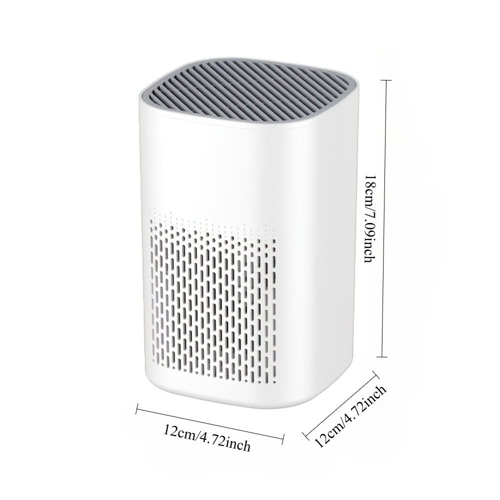 TEMU True H13 Hepa Suitable For Home, With Low Voltage, 99.97% Of Formaldehyde, Smoke, Pollen, Dust, Pet Dander & Odors, Compact Hepa Air Cleaner For