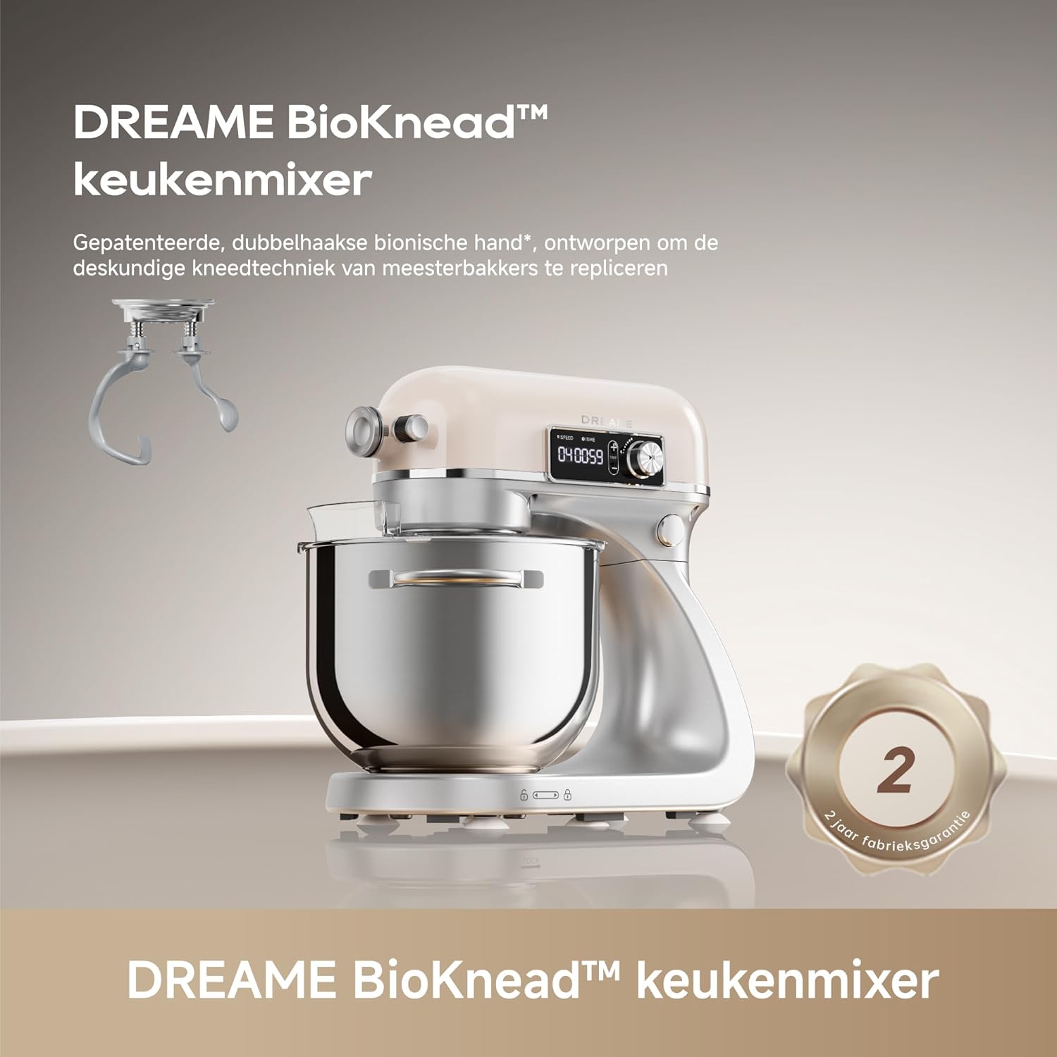 Dreame Bioknead Kitchen Machine, Food Processor