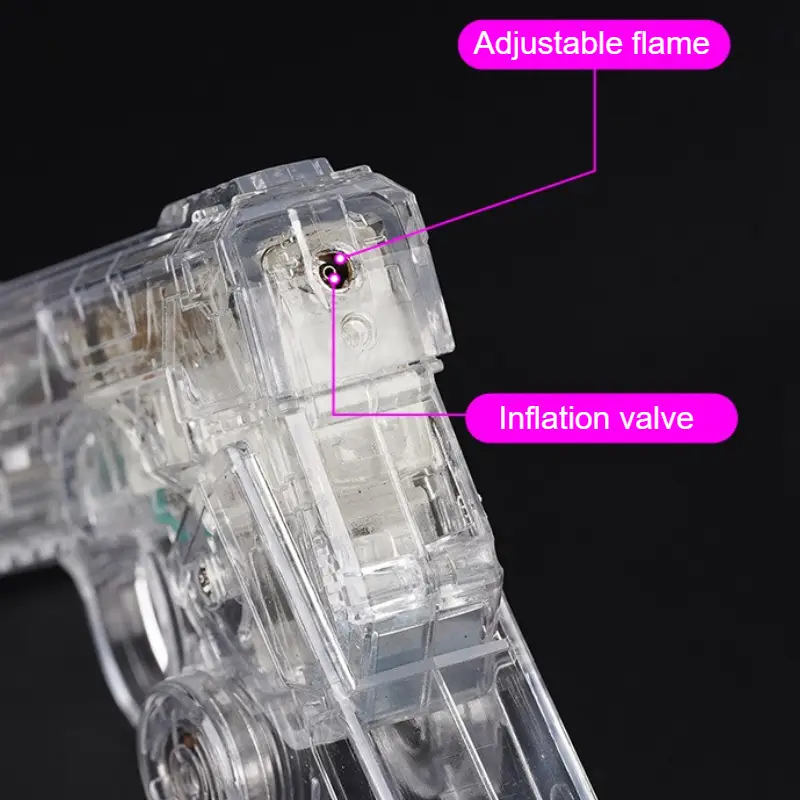 for for glow in the dark lighter transparent gyro spinner with spinning decompression windproof flame cute characters for candle gift compatible with butane not included collectible anime lighter bbq accessory design durable construction kawaii lovers Product details 6