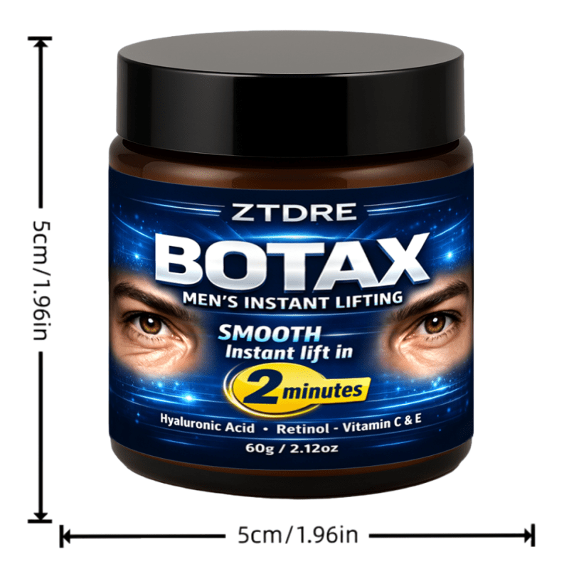 BOTAX Men's INSTANT LIFTING, Enriched with Retinol, Collagen, Plant-derived Squalane, Vitamins C and E, Hyaluronic Acid, and More, Smooths, Firms, and Lifts While Deeply Nourishing and Moisturizing. It Visibly Brightens Light Beige, Evens Out Uneven - Image 5