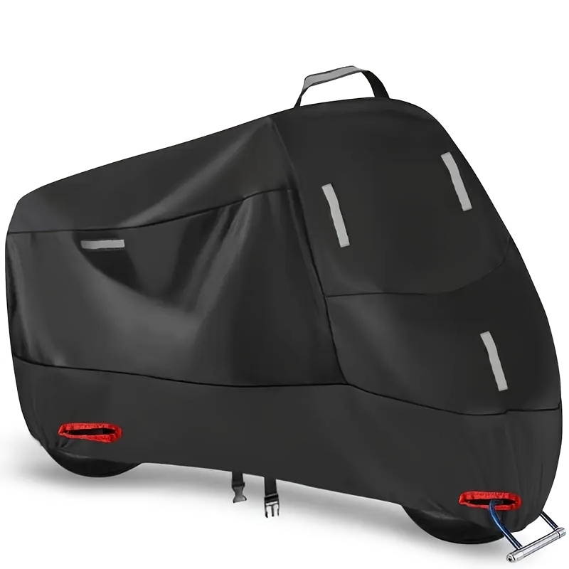E-shop Motorradabdeckung für alle Modelle, Staub- und Kratzschutz, verstellbare Riemen, einfache Lagerung, ideal für die Aufbewahrung im Freien und