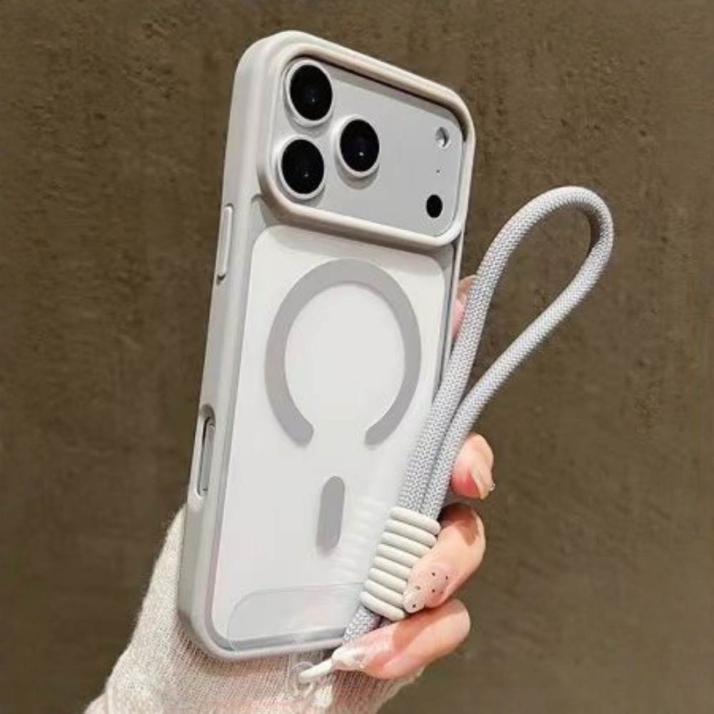 TEMU Phone Case: Luxury Transparent Wrist Strap Phone Case For Iphone 18 Pro Max, 17, 16, 15, 14, 13 Pro, Pro Max, And Plus With Magnetic Wireless