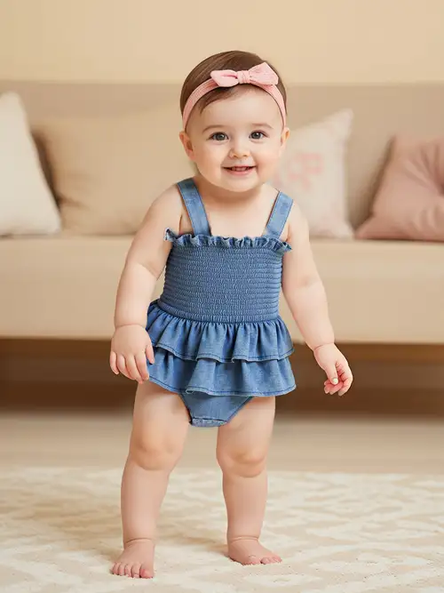 baby girl denim dress sold on Temu United States baby girl denim dress sold on Temu United States