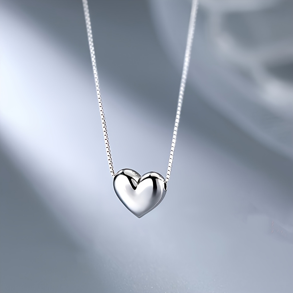 

Heart Pendant Necklace - Cute Zinc Alloy With Unique Plating, & Party Wear, Ideal Thanksgiving Gift For Girlfriend Or Best Friend