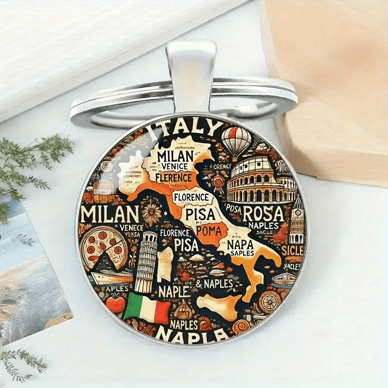 TEMU Additions avec 2D plats, breloques de voiture robustes en métal et décoration intérieure - un cadeau idéal, pour les fêtes, les anniversaires,