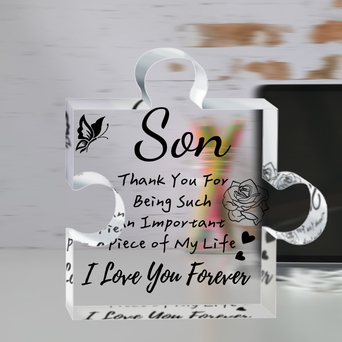 

1pc, - Unique Desk Decoration And For Christmas, , , , , And