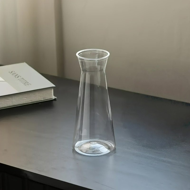 3pcs Transparent Plastic Vase Set | Cylindrical Design With Style, Suitable For Flower Arrangements And Decorations. Ideal For Table Settings, Weddings, Home Use, And Banquet Occasions