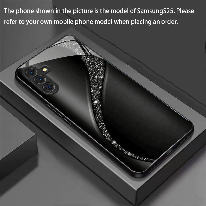 TEMU Curved New Phone Case Tempered Glass For Galaxy S25 Ultra/s25 /s25/s24 Ultra/s24 /s24
