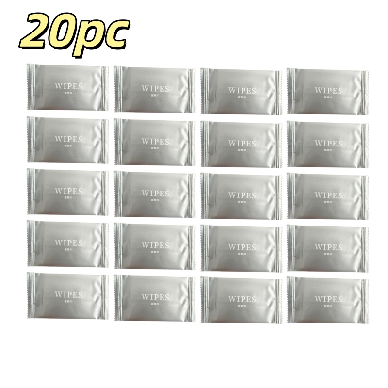 TEMU Ein Set aus 20 silberfarbenen, verpackten Artikeln, jede für sich in einer eigenen Verpackung, praktisch für den täglichen Transport. Ideal für