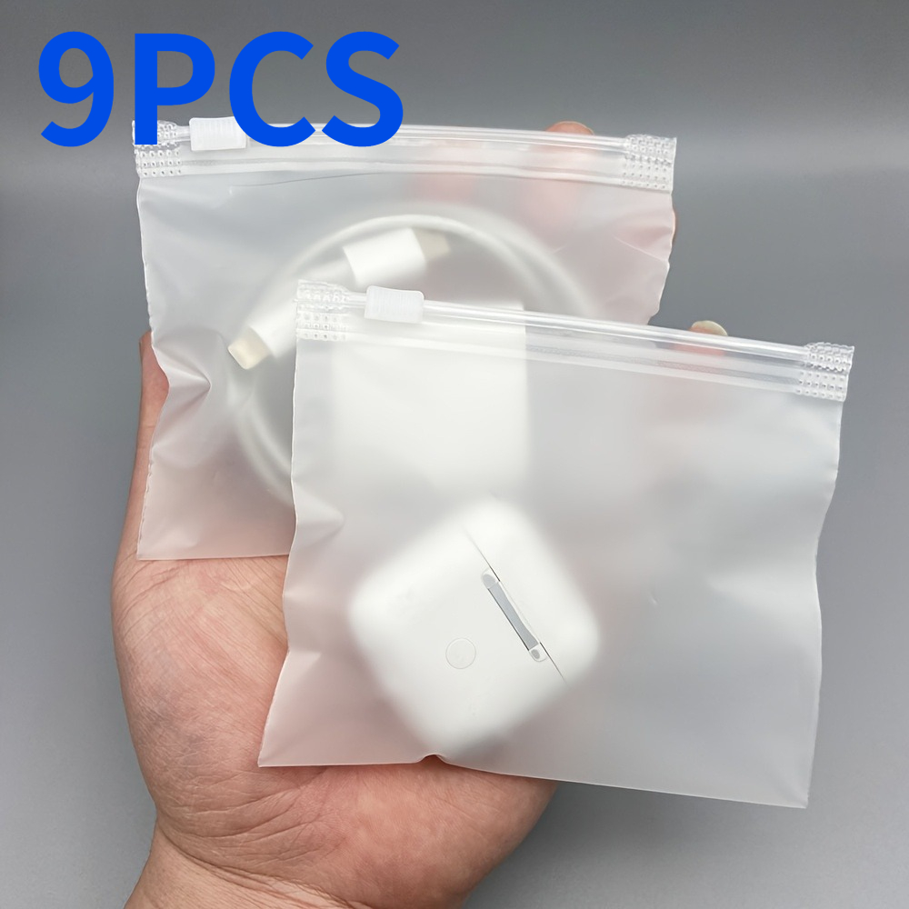 9pcs Eva Frosted Cable Organizer Bags - & Dustproof Zippered Pouches For , Headphones & Data Cables