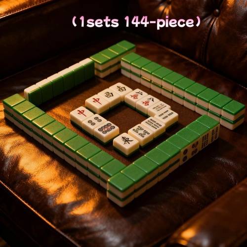 professional mahjong set classic chinese board game strategy social entertainment for adults essential for family travel for game use