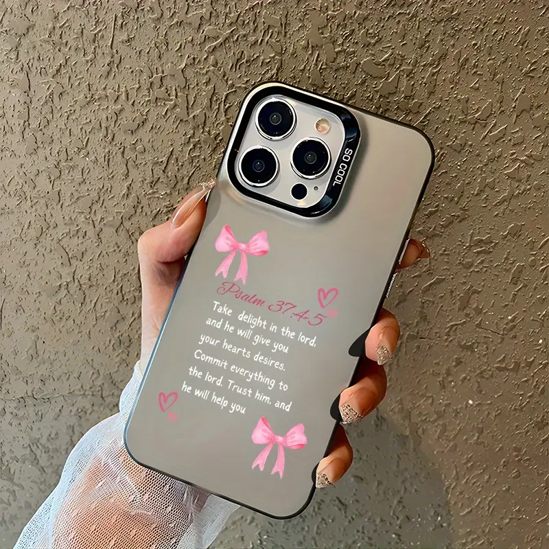 psalm 37 4 bible verse christian phone case - Temu psalm 37 4 bible verse christian phone case - Temu