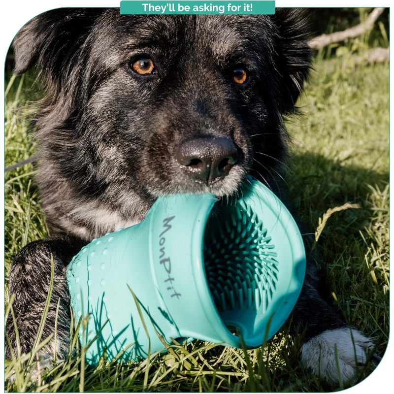 Paw Cleaner, Portable Dog Feet Washer, 2-In-1 Dog Foot Cleaner Brush Cup Soft Silicone Bristles Grooming, Pet Cleaning, Cleaner for Large Medium Small Dogs, Or Pet Paw Washer - Image 5