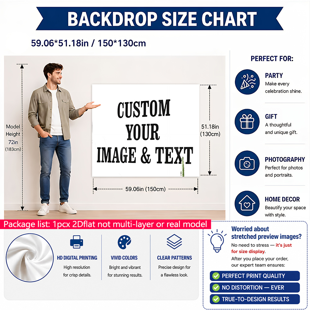 Customizable Party Banner with Photos and Text