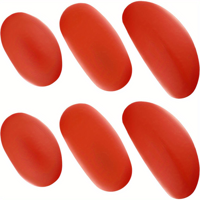 E-shop 6-teiliges Keramik-Rippen-Set aus weichem Gummi – Modellierwerkzeuge für Tonkünstler zur glatten Formgebung von Tonerde