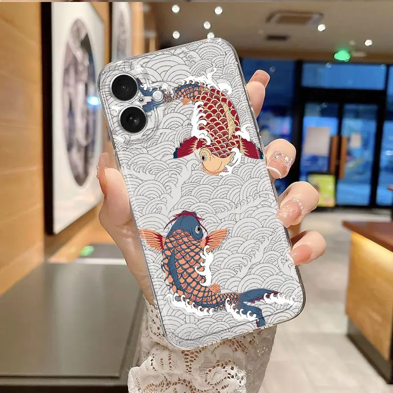phone case a koi fish ocean wave patterned phone case - Temu Mauritius phone case a koi fish ocean wave patterned phone case - Temu Mauritius