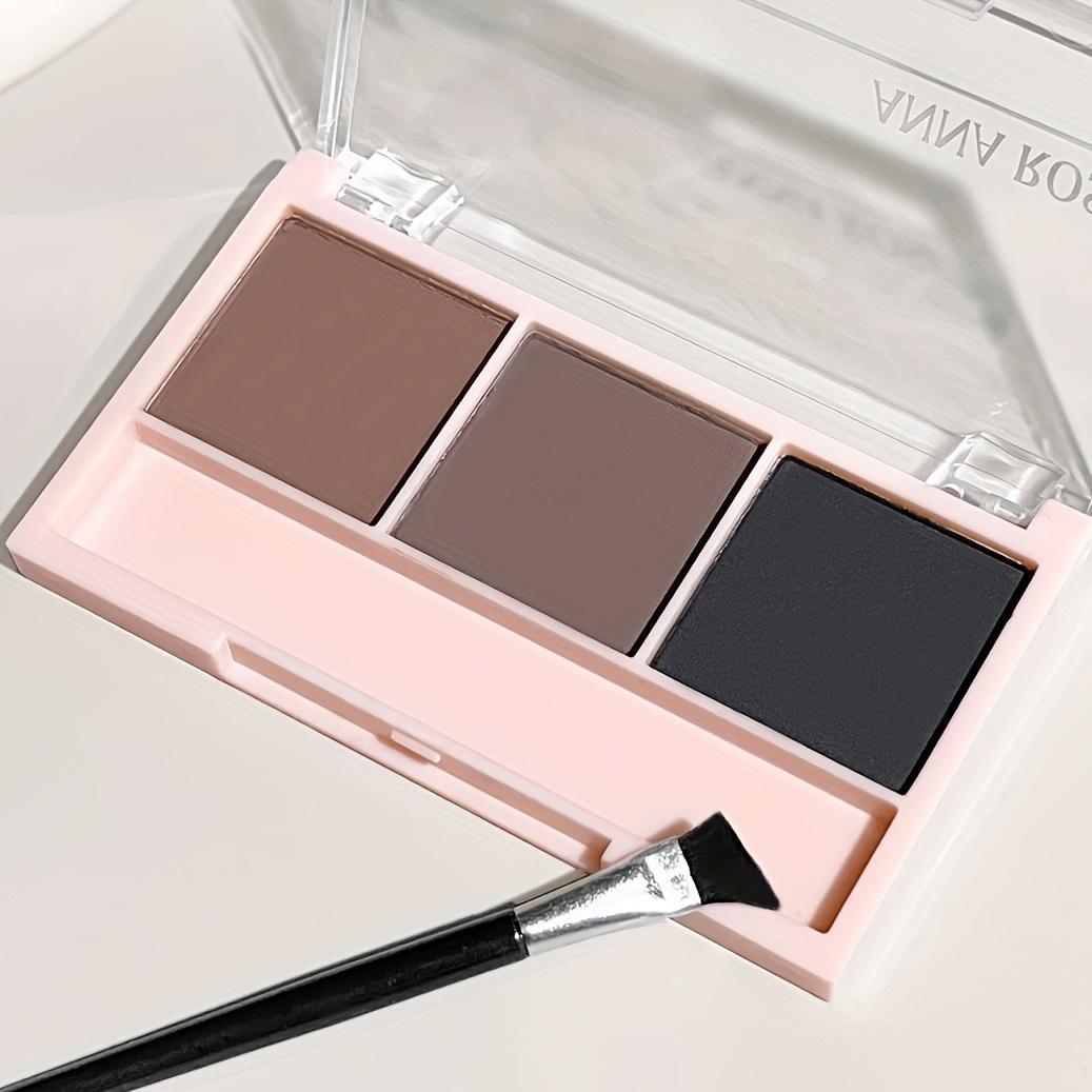 beginner 3 color eyebrow powder tray natural long lasting high pigmented wild eyebrows   waterproof and sweat resistant     Product details 5