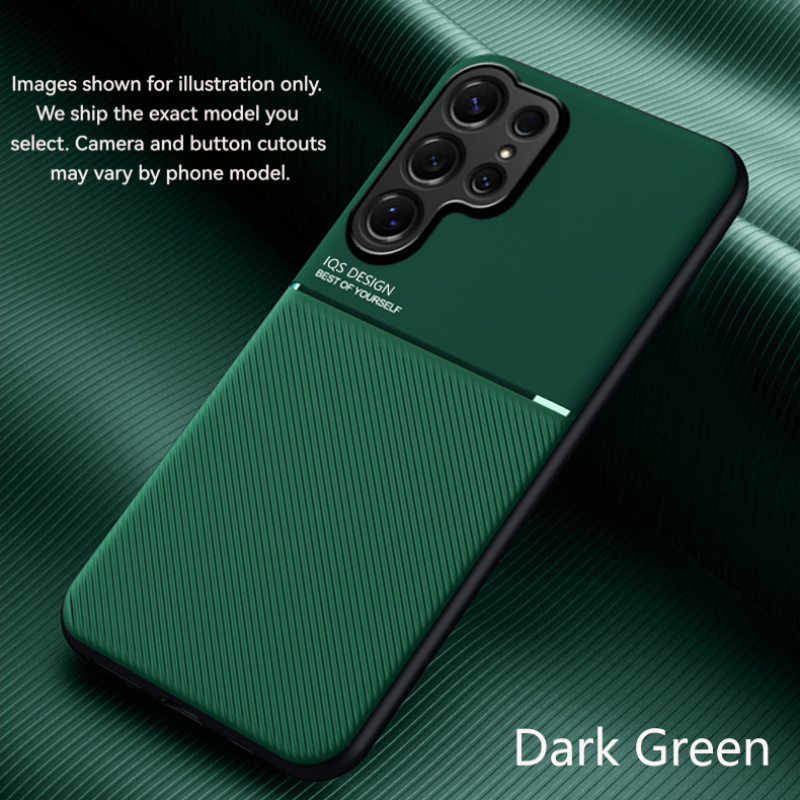 TEMU Phone Case - Case For Galaxy S26/s25/s24/s23 Plus/fe/edge/ultra, Built-in Magnetic Sheet, Slim Full Shockproof Cover, Raised Camera