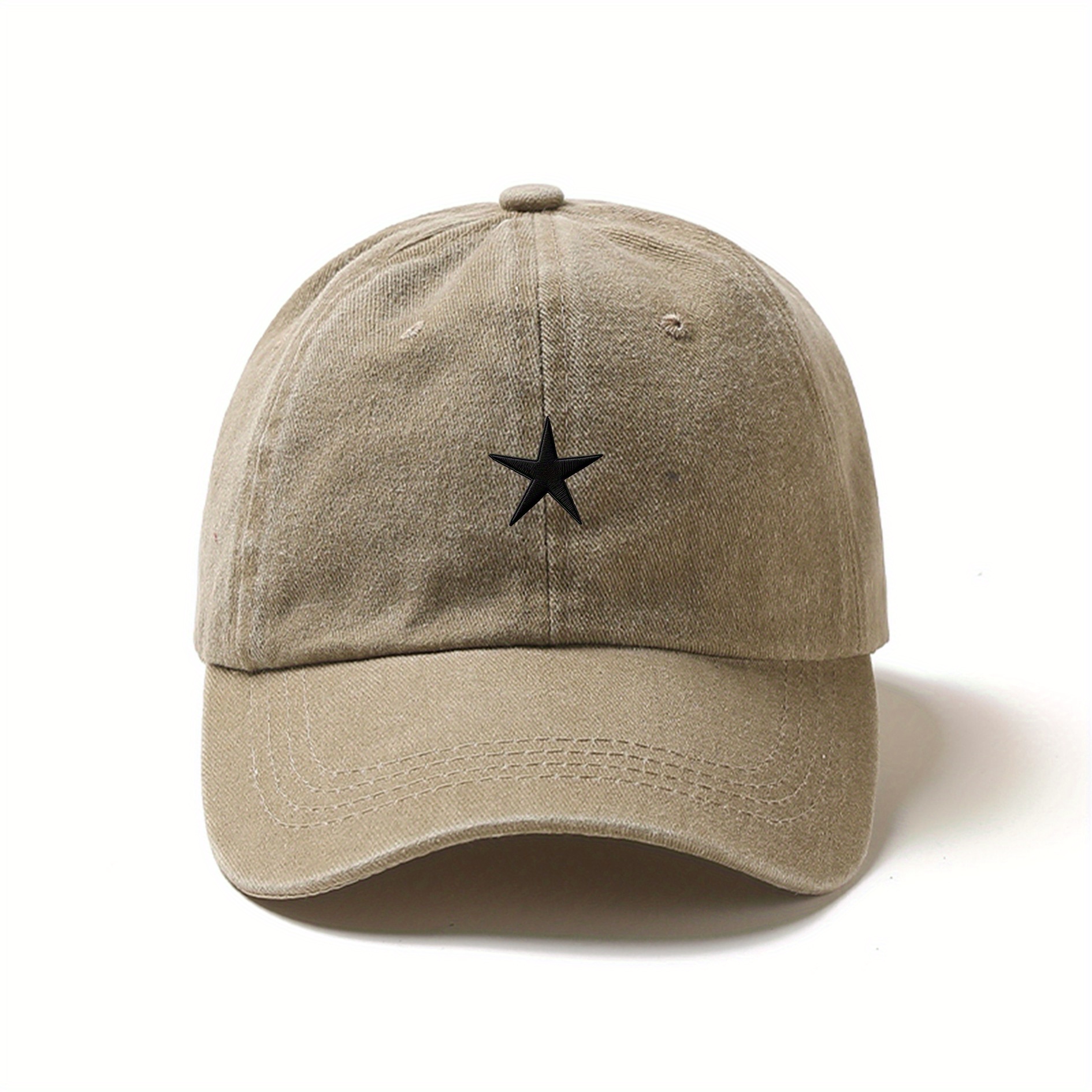 TEMU Un casquette de baseball délavée avec un motif " Noir", l' ajoute tendance et unique. Sa de casquette de baseball adaptée à un , et elle