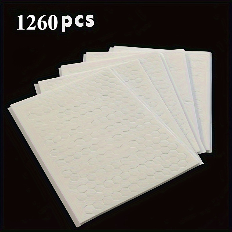 Image of 1260pcs, 3d Foam Dot Double-sided Foam Tape, Foam Thickness Popular Hexagonal Adhesive Bracket, Suitable For Handmade Diy Art Or Office Supplies, 5pcs, Hexagonal 0.25inch