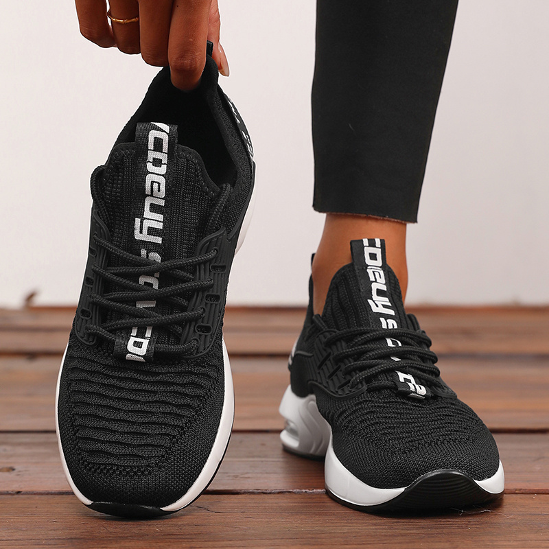 TEMU Ladies' Breathable Casual Sports Shoes, Casual And Breathable, Versatile And Fashionable, Suitable For Daily Commuting Wear, Outdoor Running And