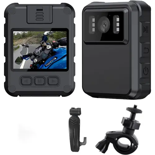 body camera body mounted video camera personal wearable cam with 2 0 screen ir night for no wifi no sd card