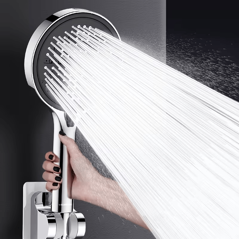 8-Speed Adjustable Water Flow Handheld Showerhead