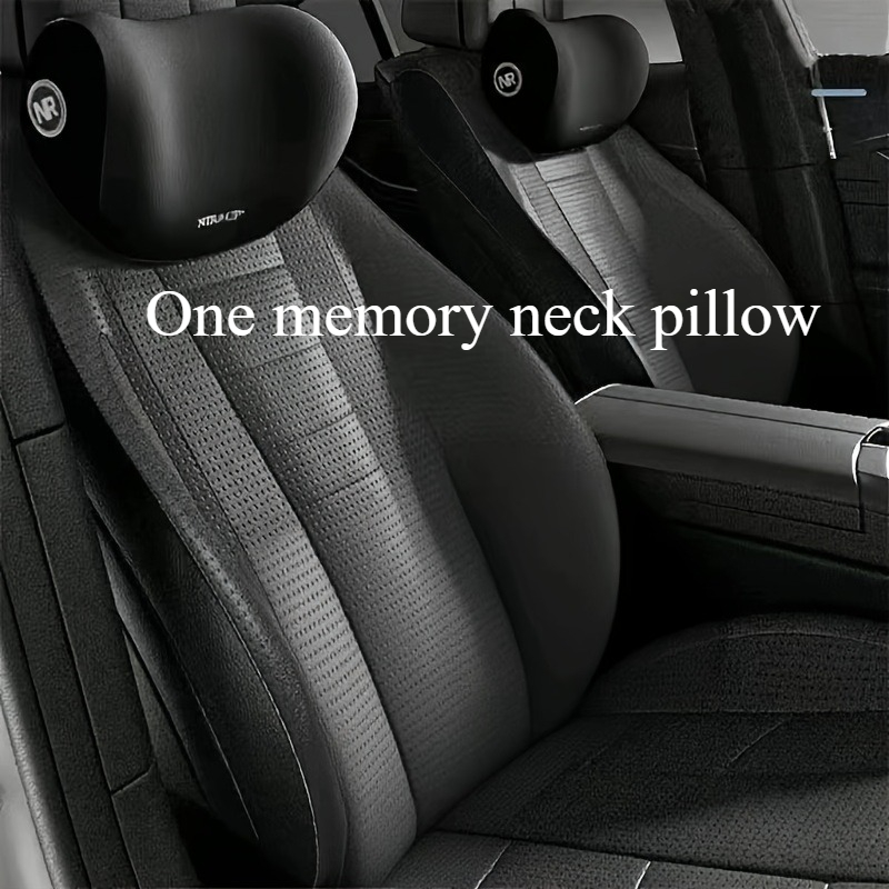 TEMU 1pc's Memory Pillow That Understands The Cervical Ensures That Trip Is Free From The Worry Of Neck . Soft Flat, . , To Neck Pain When Driving Or Taking A Car