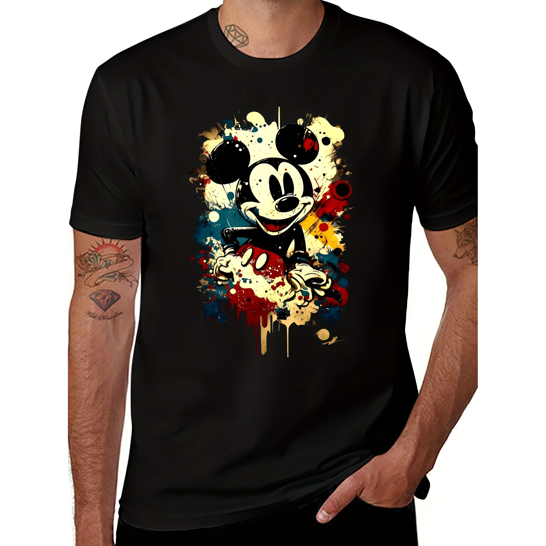 

T-shirt - & , , Round Tee For