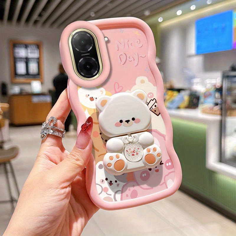 TEMU Coque de téléphone : Animaux mignons avec motif de support A5 4G, coque au confortable pour Redmi A5 4G, , parfaite pour un décontracté
