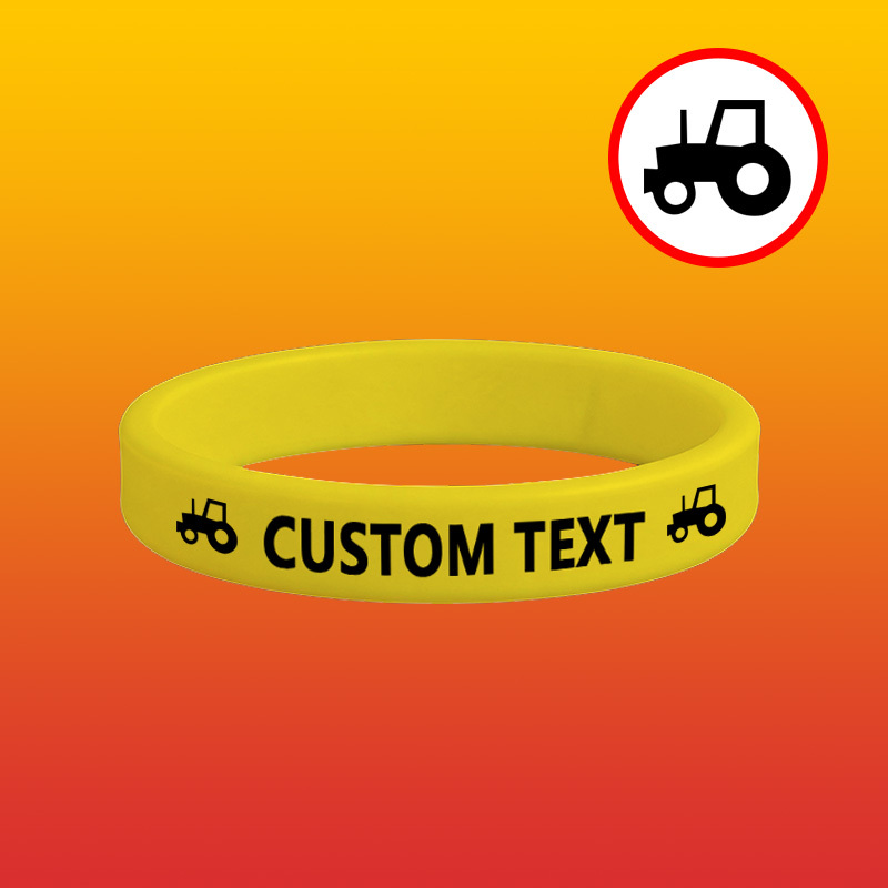 26pcs Custom Silicone Wristbands Set, Personalised Gift