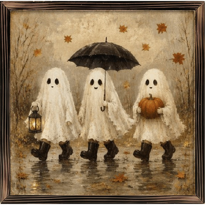 TEMU 2d Flat, Decorative Sign & Plaque, 2d Flat Wooden Decorative Sign, 1pc, Vintage Whimsical Wall Decor Suitable For Halloween And