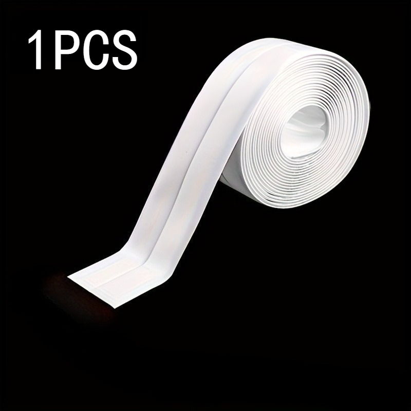 28.0m Self-adhesive Sealing Tape | Vinyl Material, Cutting, Flexible And Durable, Suitable For Kitchen Stoves, Bathroom Sinks, And Toilet , Home Decoration