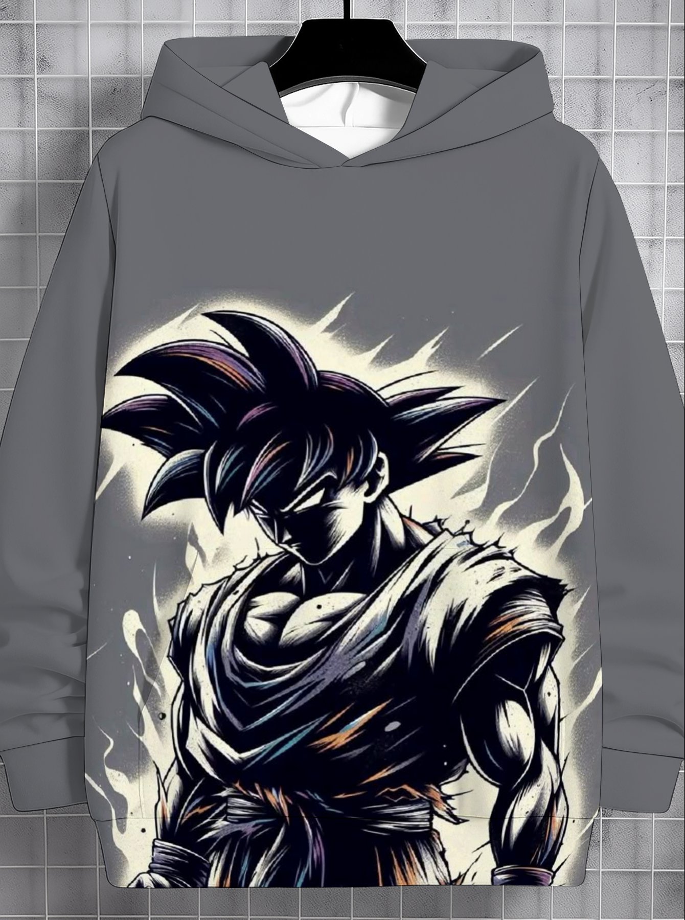 DRAGON BALL Men's Hoodie hood detail