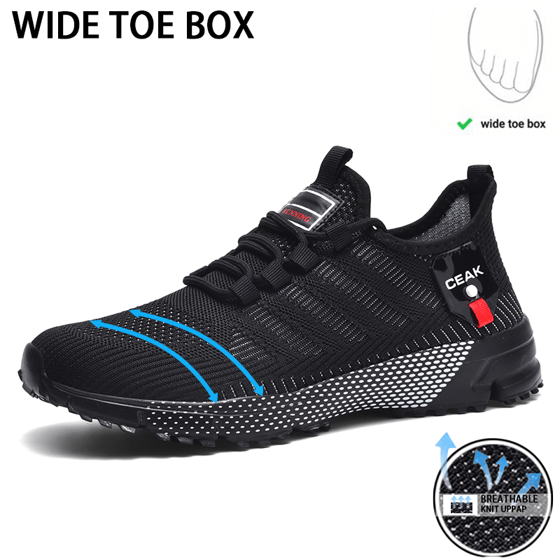 Men's Plus Size Wide Toe Athletic Training Shoes